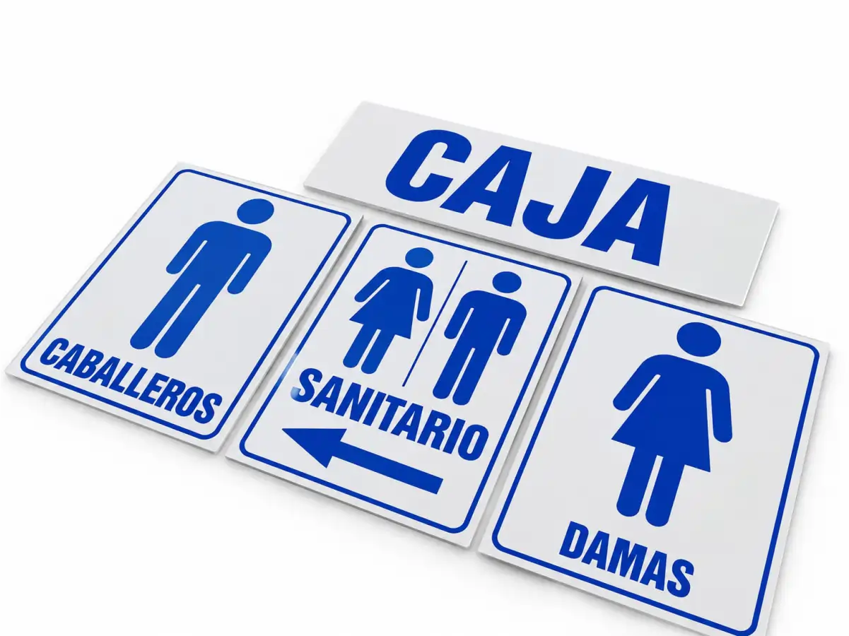 SEÑALÉTICAS INFORMATIVAS DE PVC — imagen 2
